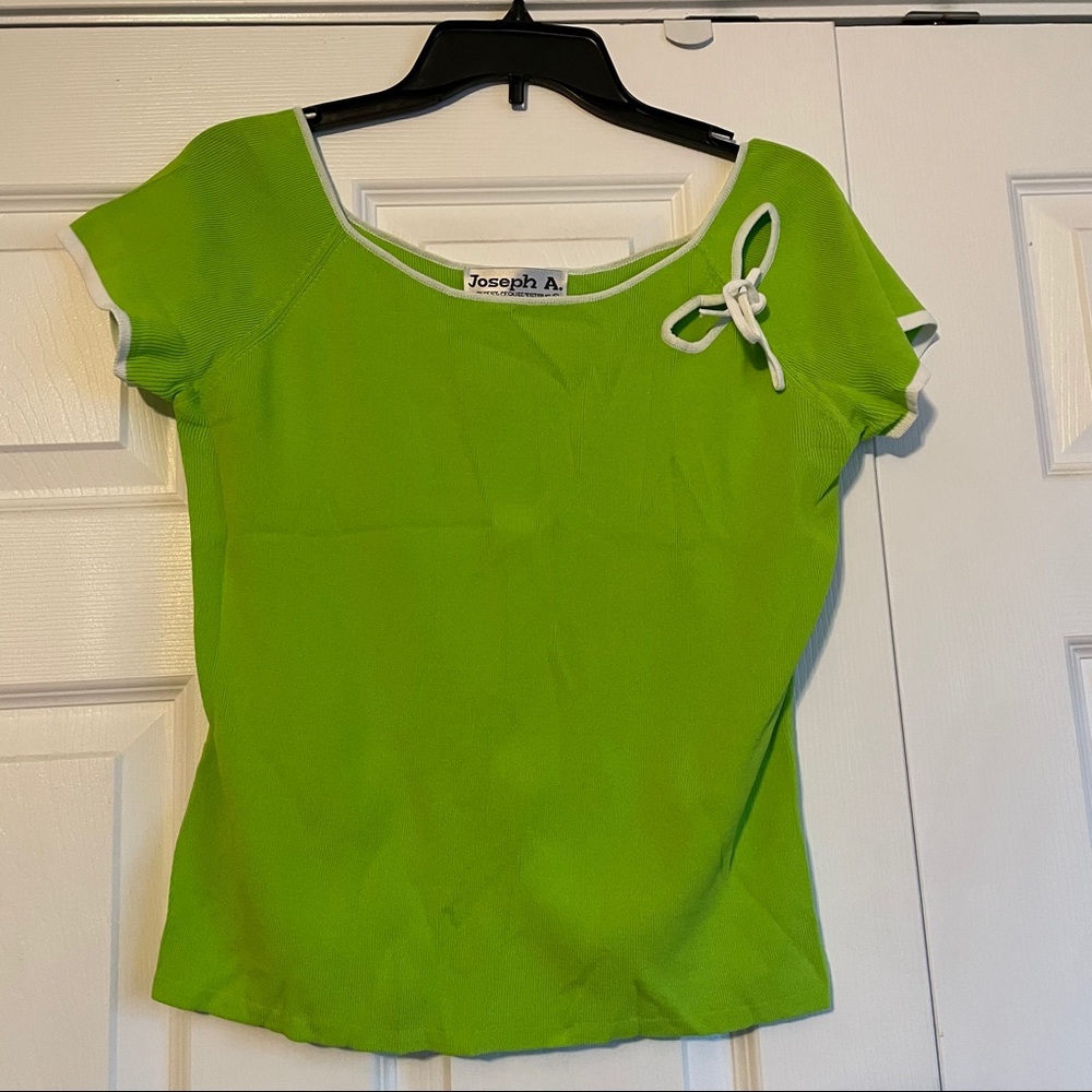 Neon Green Blouse